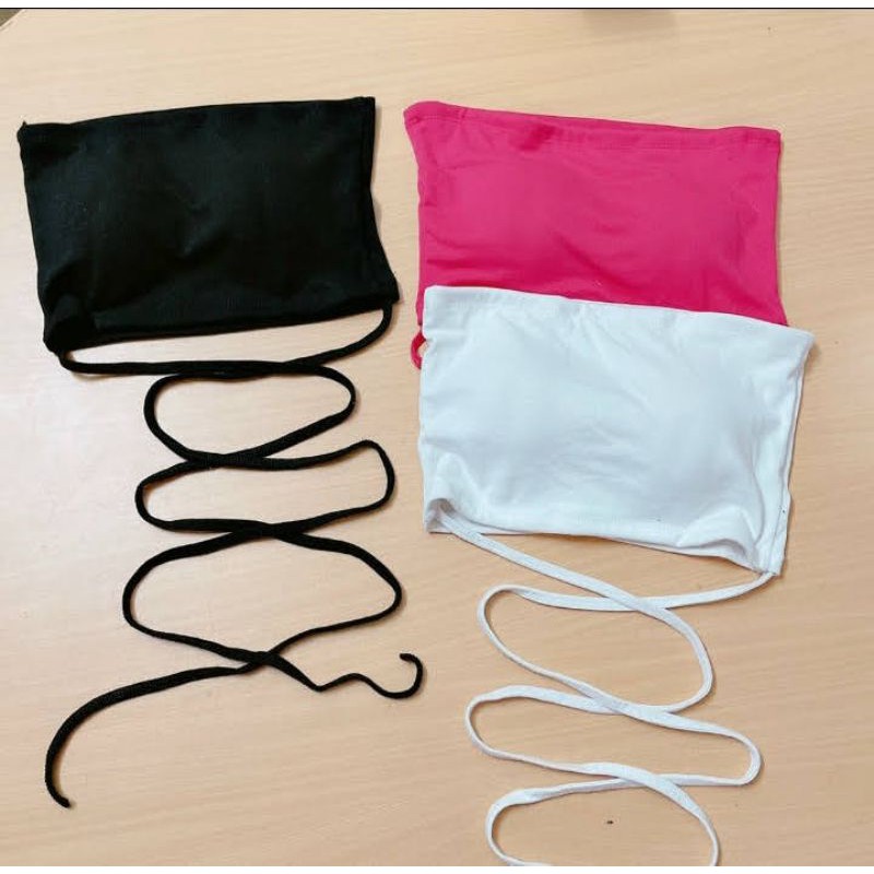 Áo ống dây quấn eo chất thun Borip hàng y hình kèm ảnh thật chính chủ ( free sire từ 40-53kg)