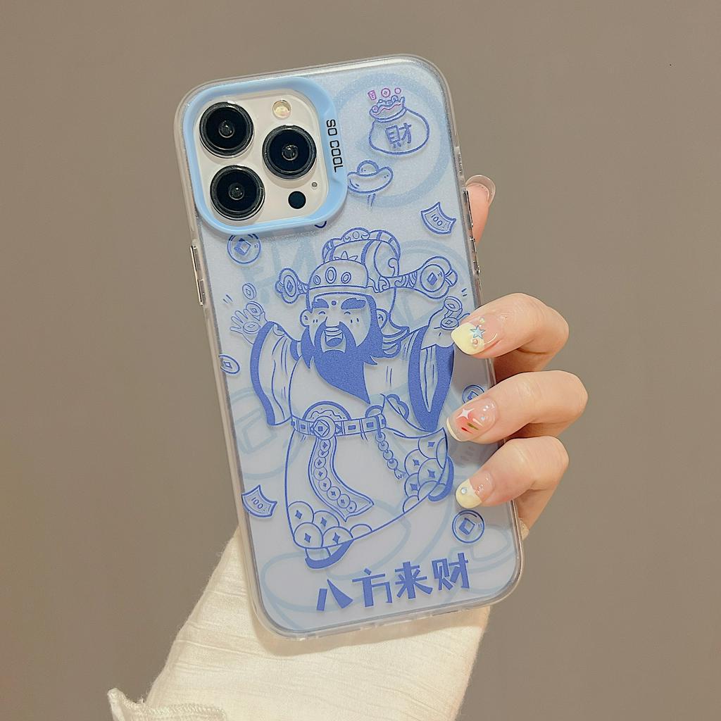 Ốp Điện Thoại Chống Sốc Phong Cách Trung Hoa Cho iPhone 14Promax / 14Pro / 14 / 13Promax / 13Pro / 13 / 12 / 11