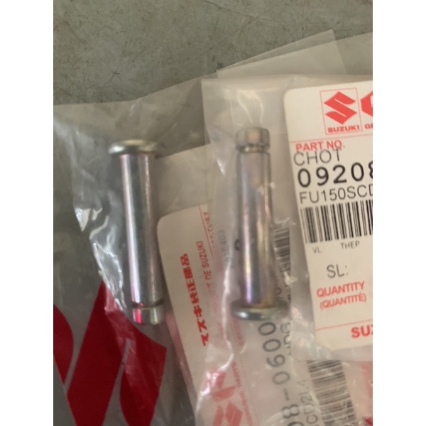 Bộ bi pát chốt lò xo phe cài gác chân sau satria fi raider fi suzuki chính hãng