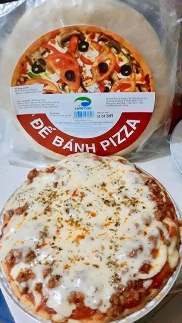 Set 4 đế bánh pizza Kiwi food