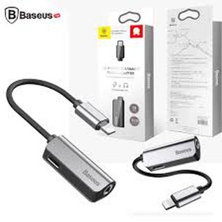 Cáp chuyển đổi Lightning ra Lightning + Audio 3.5mm Baseus L32