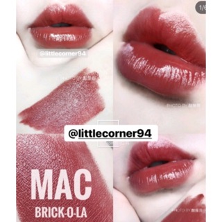 [AUTH BILL MỸ] Son thỏi Mac Brick O La