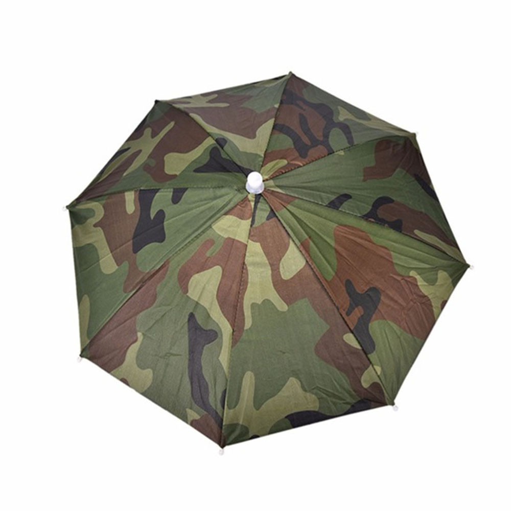 Nón dù đàn hồi chống nắng hoạ tiết Camouflage dành cho leo núi cắm trại tiện lợi