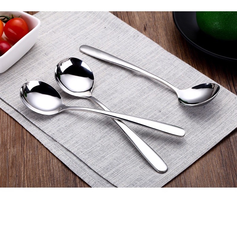 Combo 10 Muỗng, Thìa Inox cao cấp SU304