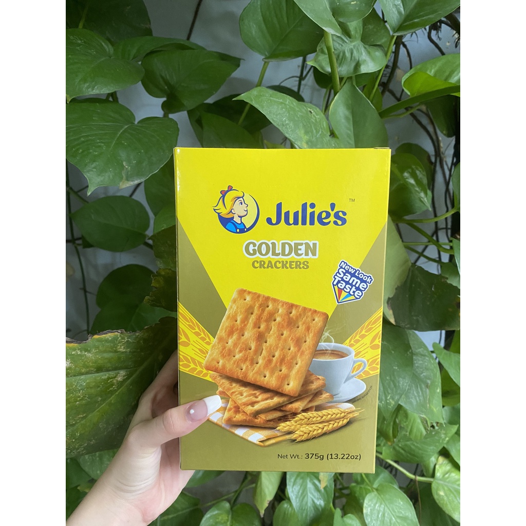 Bánh Quy Giòn Lúa Mì Julie Golden Crackers (Hộp 375g)