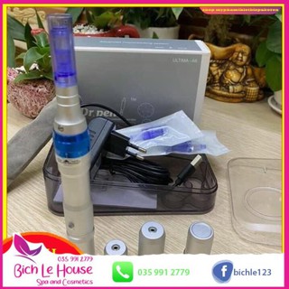 Máy Vi Kim Dr A6 Chính Hãng Mới Nhất 2021 🎈 Bh 12🎈 2 cục pin tích điện 🎈 thiết bị thẩm mỹ BICO