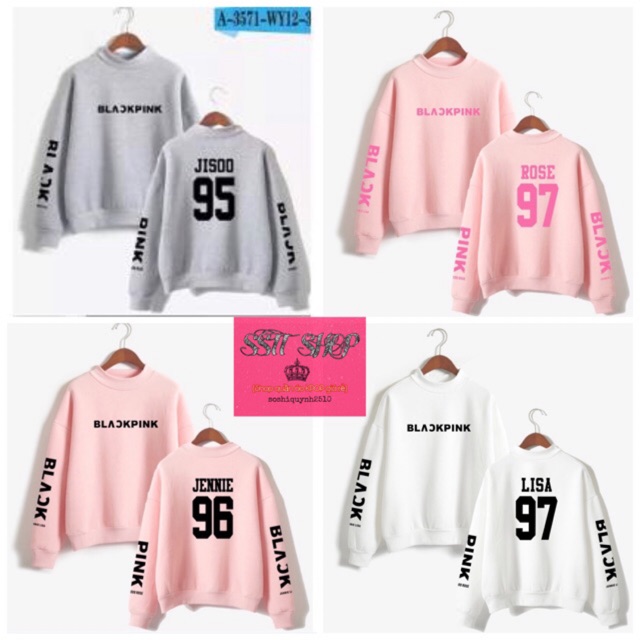 (Tặng ảnh BP)Sweater BP Năm sinh