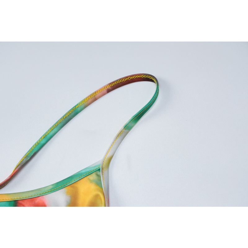 Đầm Hai Dây Hở Lưng Nhuộm Màu Thời Trang Cho Nữ