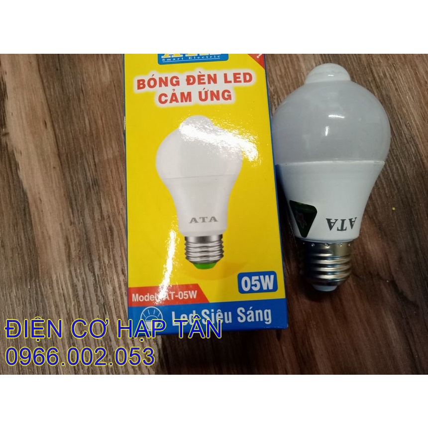 BÓNG ĐÈN THÔNG MINH-TỰ ĐỘNG BẬT TẮT KHI CÓ NGƯỜI RA VÀO- 5W