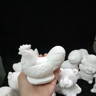 shop hoàn tiền nếu sp vỡ. tượng thạch cao tô màu 8 đến 12cm ngẫu nhiên mẫu