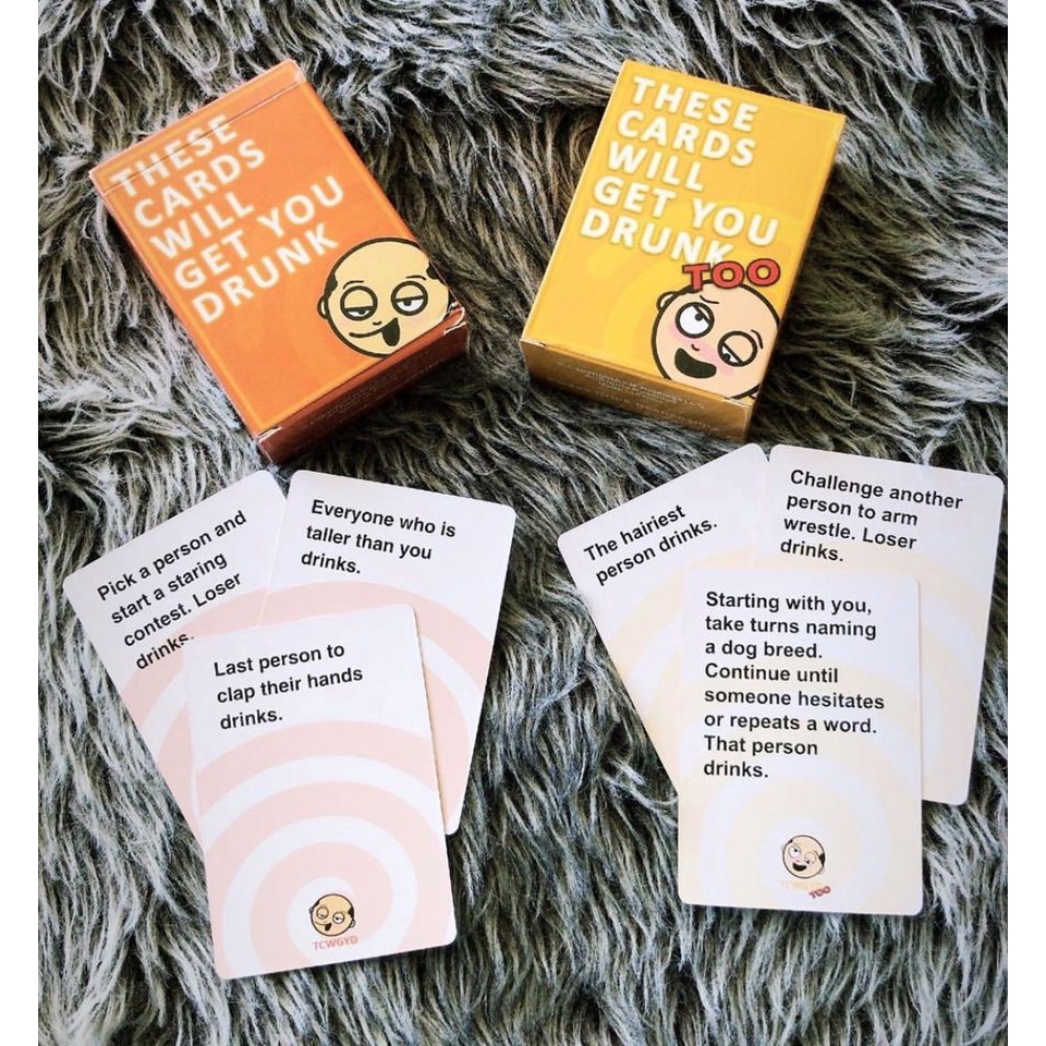 Thẻ bài Uống Rượu Drinking Game These cards will get you drunk - Những thẻ này sẽ khiến bạn say