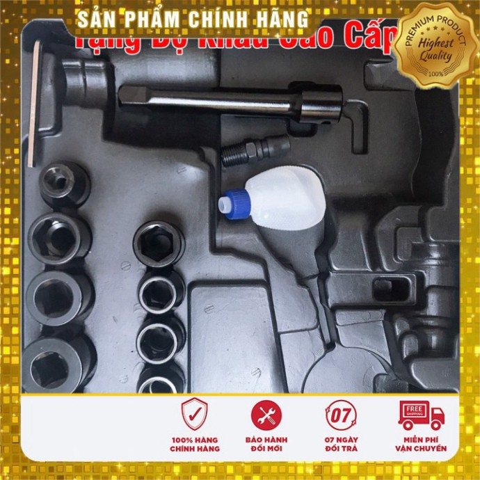 Máy Bắn Ốc Bằng Hơi TOP - Made In Taiwan, 2 Búa Tặng kèm 10 đầu khẩu cao cấp