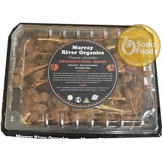 Nho khô nguyên cành Úc Muray River Organic - sun (mặc định ) & crimson 500g sỉ & lẻ