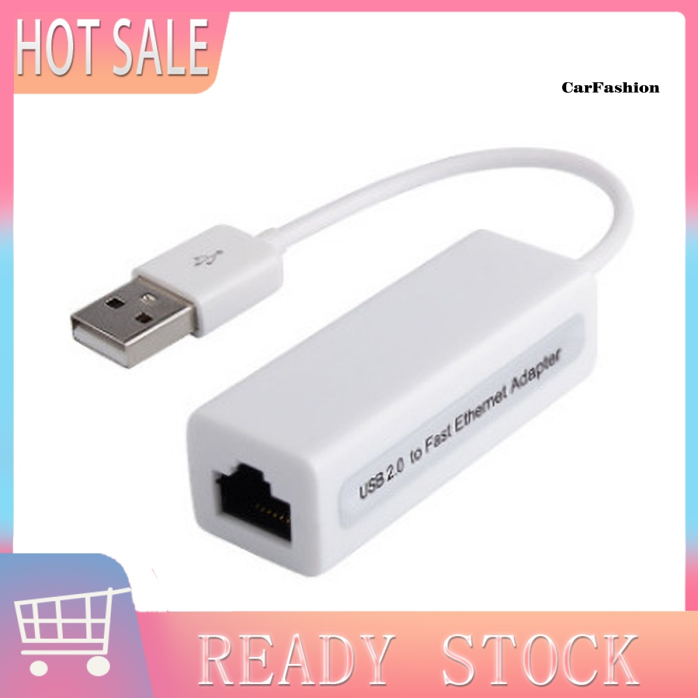 Cáp Chuyển Đổi Thẻ Mạng Lan 10 / 100mbps Usb 2.0 Sang Rj45 Cho Pc Laptop