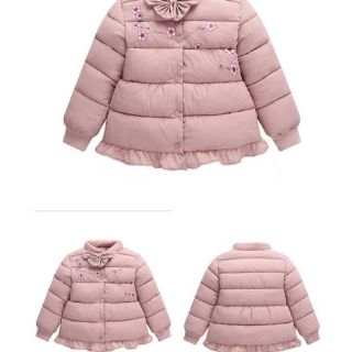 ÁO PHAO CỔ NƠ CHO BÉ GÁI