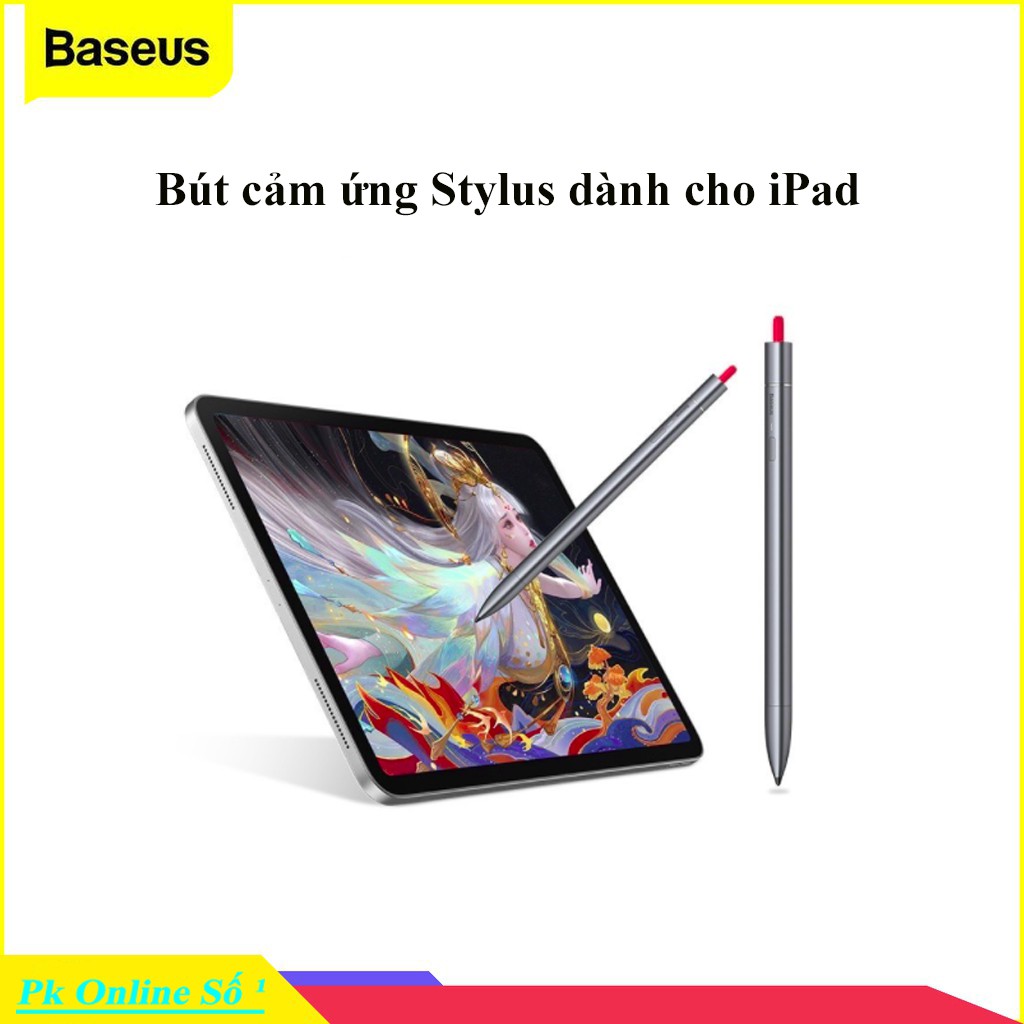 [MẪU MỚI] Bút Cảm Ứng Vạn Năng cho iPad Pro, Samsung Tab Chính Hãng BASEUS