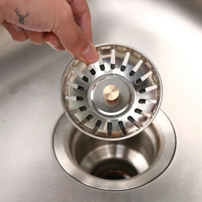 Nắp Đậy Ống Thoát Nước Bồn Rửa Chén Bằng Thép Không Gỉ