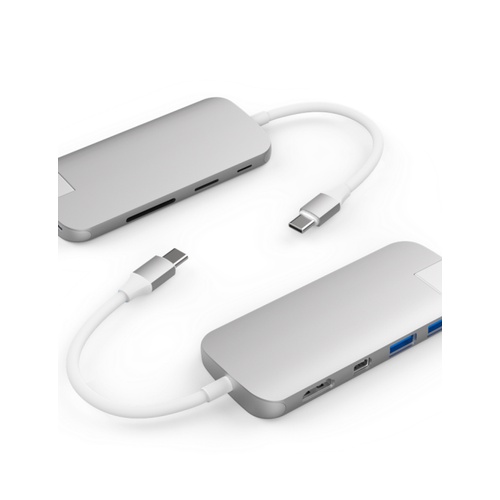 Cổng chuyển Hyperdrive SLIM 8 in 1 USBC Hub for MacBook, PC &amp; Devices Chính hãng