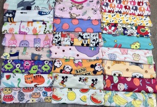 Combo 4 bộ cotton giấy thái hàng đẹp