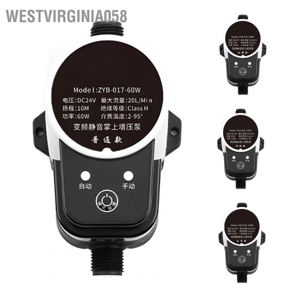 Có thể bán buôn Máy bơm tăng áp DC 24V chống thấm nước tự động 1Mpa Westvirginia058 Hàng giao ngay