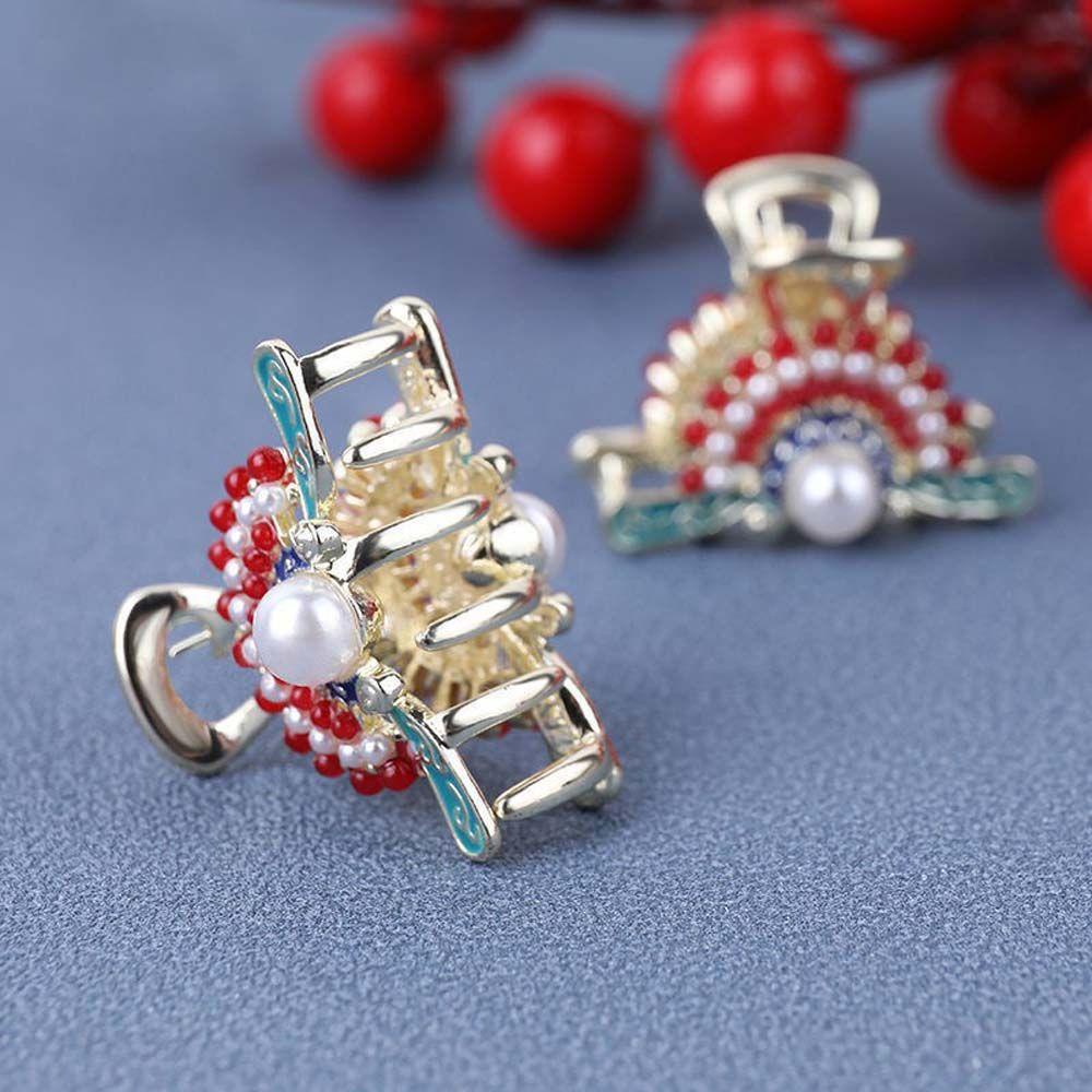 QQMALL Kẹp Tóc Càng Cua Mini Thời Trang Cho Nữ