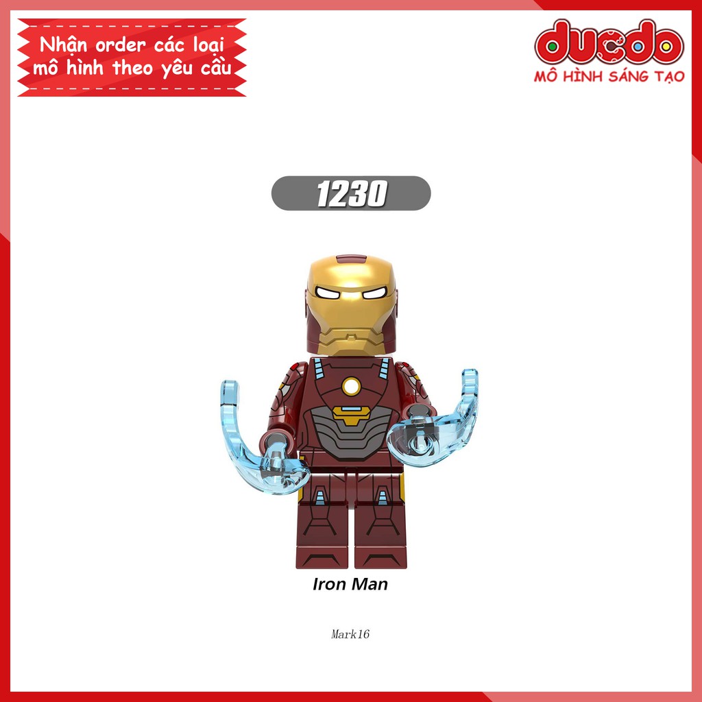 Minifigures các bộ giáp cực đỉnh của Iron Man - Đồ chơi Lắp ghép Xếp hình Mô hình Mini XINH X0254