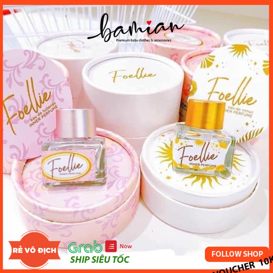 Nước hoa bikini Foellie Inner Perfume cho cô bé thơm tho sạch đẹp lọ 5ml đủ màu