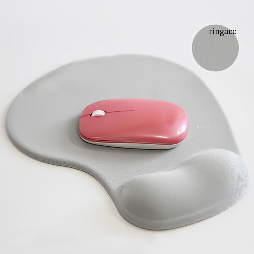 Miếng Lót Chuột Máy Tính Bằng Silicon Mềm Màu Trơn Chống Trượt