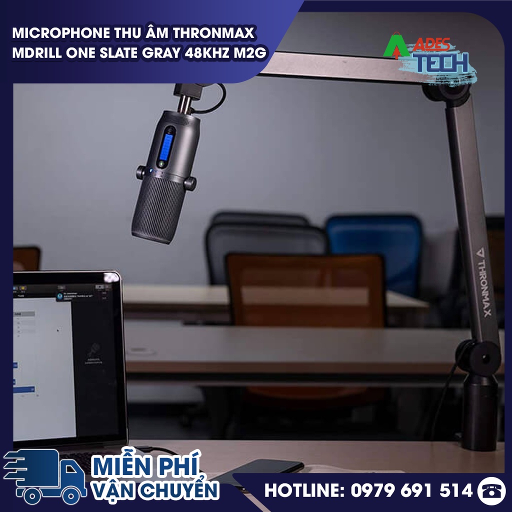 Microphone Thu Âm Thronmax Mdrill One Slate Gray 48Khz | M2G
