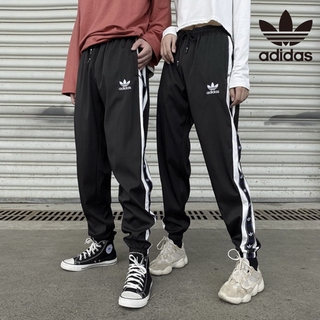 Adidas Clover String Logo Embroidered Logo Pants For Men And Women Casual Sports Pants Couple Lanyard
