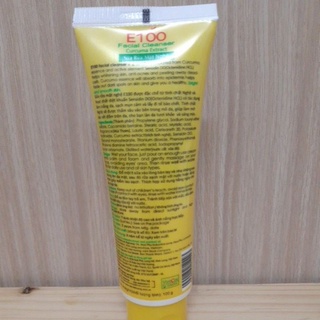 Sữa rửa mặt E100 Nghệ Ngừa mụn 100g