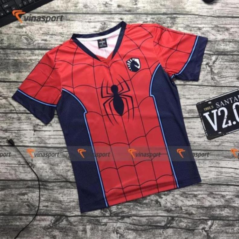 Áo thun game thủ thi đấu Esports liên minh - Mẫu Liquid Spiderman ྆ ྇ ་ ྇ 2022