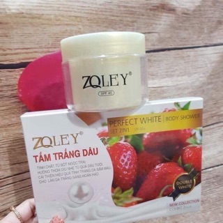Combo body zoley + tắm trắng dâu