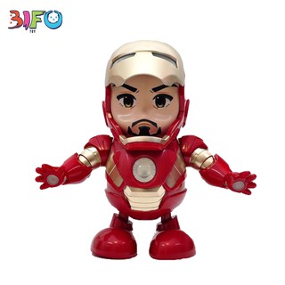 Đồ chơi robot iron man - người sắt nhảy múa