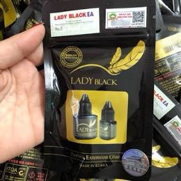Keo nối mi LADY Black 5ml_Không hơi cay nóng