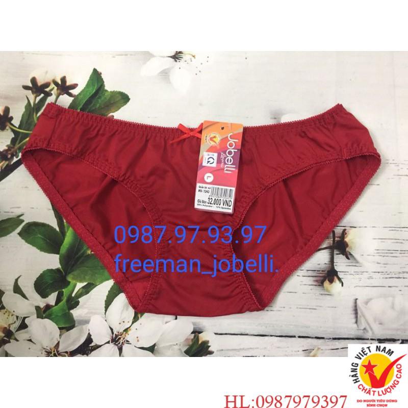 Jobelli quần xì nữ Jobelli 1243,giá cty 39k-bán 28k, quần lót thun lạnh co giãn 4 chiều siêu bền,hàng chính hãng