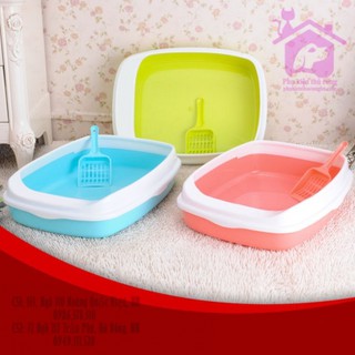 Khay vệ sinh cho mèo giá rẻ - Khay đựng cát