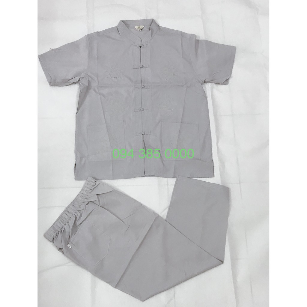 Bộ tàu nút Tiều Nam Hàng nhập đẹp cho nam trên 50 tuổi | BigBuy360 - bigbuy360.vn