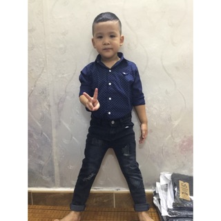 Quần jean cho bé