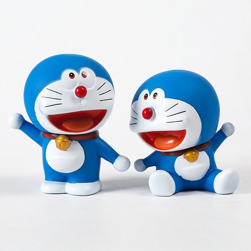 Phụ Kiện Trang Trí Bánh Kem Chủ Đề Doraemon Đáng Yêu
