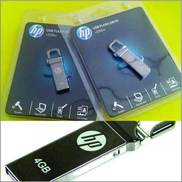USB HP MÓC KHOÁ MINI 4GB - USB 2.0