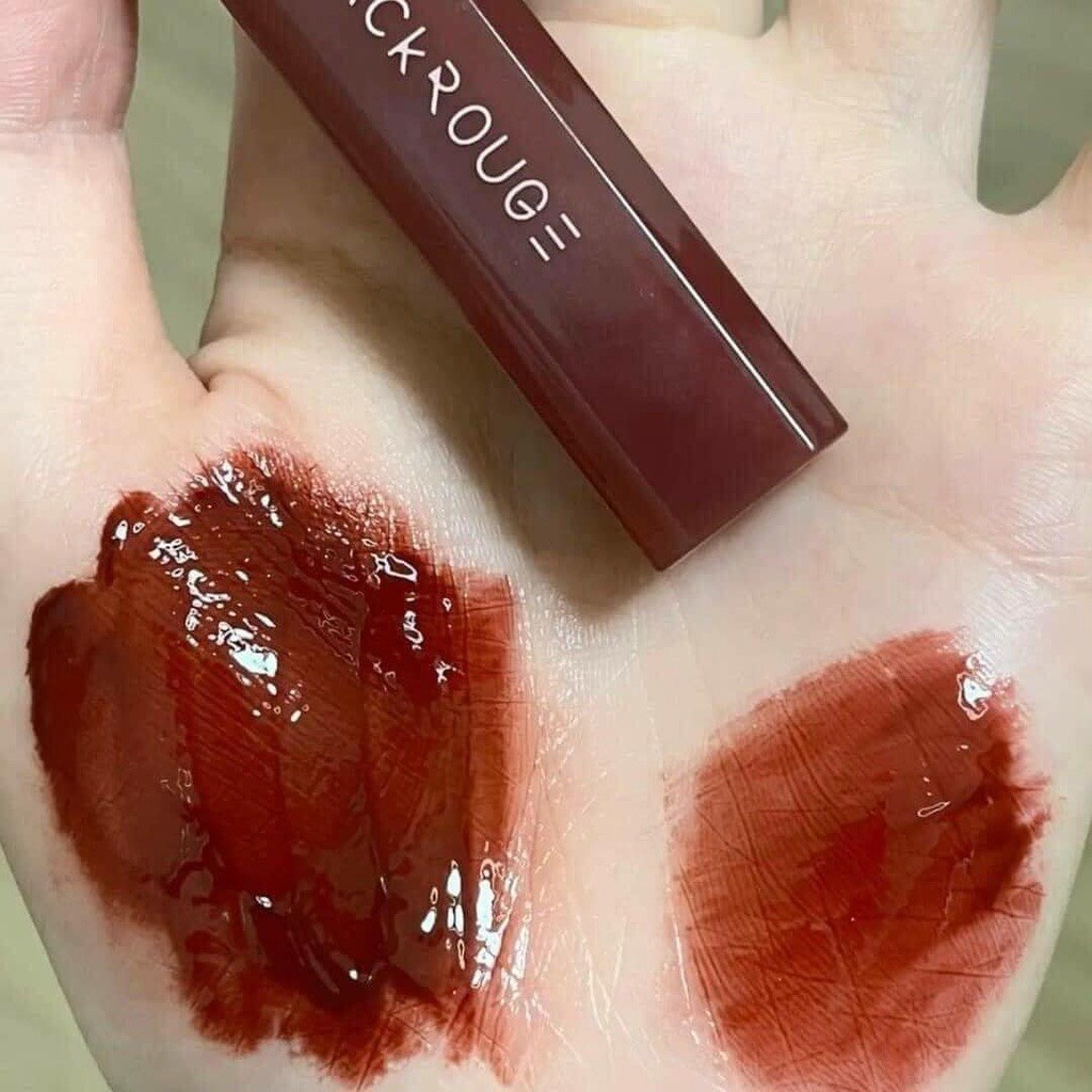 Son tint bóng có màu Black Rouge Half N Half Water Glow màu HG08