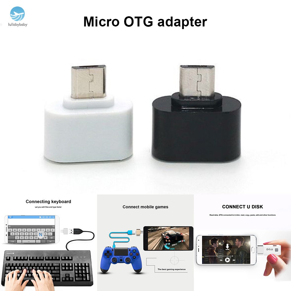 Mini Micro USB Male to USB Female OTG Adapter Converter for Huawei Xiaomi Android Smartphone Tablet