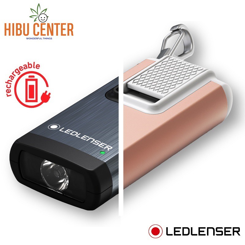 Đèn Pin Móc Khóa LEDLENSER K6R 2021 - Có Red light I K6R Safety 2021 - Có còi hú I 400 Lumens I HIBUCENTER