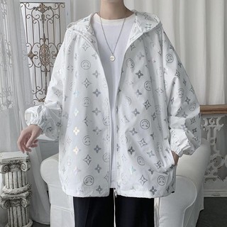 (A314) Áo khoác họa tiết ulzzang style Hàn Quốc 2 màu đen - trắng (kèm ảnh thật)