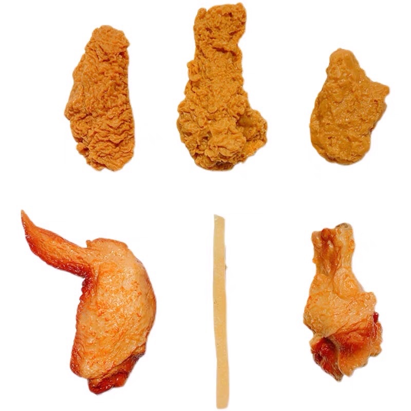 Kẹp Tóc Gà Rán Phong Cách Hàn Quốc Dễ Thương