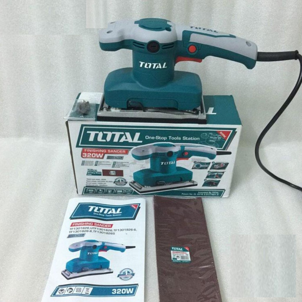 320W MÁY CHÀ NHÁM CHỮ NHẬT TOTAL TF1301826