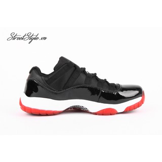 Giày Jordan 11 - Đen đỏ thấp - JD11-DEDOTHA