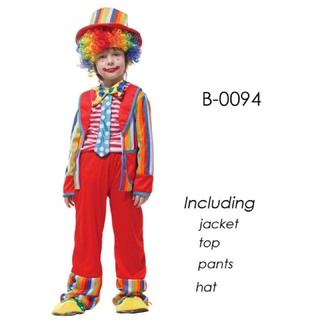 Bộ trang phục chú hề hoá trang cosplay HALOWEEN /bộ quần áo chú hề