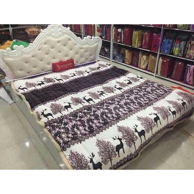 [Xả Hàng Đông] Chăn Lông Cừu Mùa Đông Nhiều Mẫu Lựa Chọn - Hàng Cao Cấp Dày Dặn 3 Lớp [ m9x2m3 ]